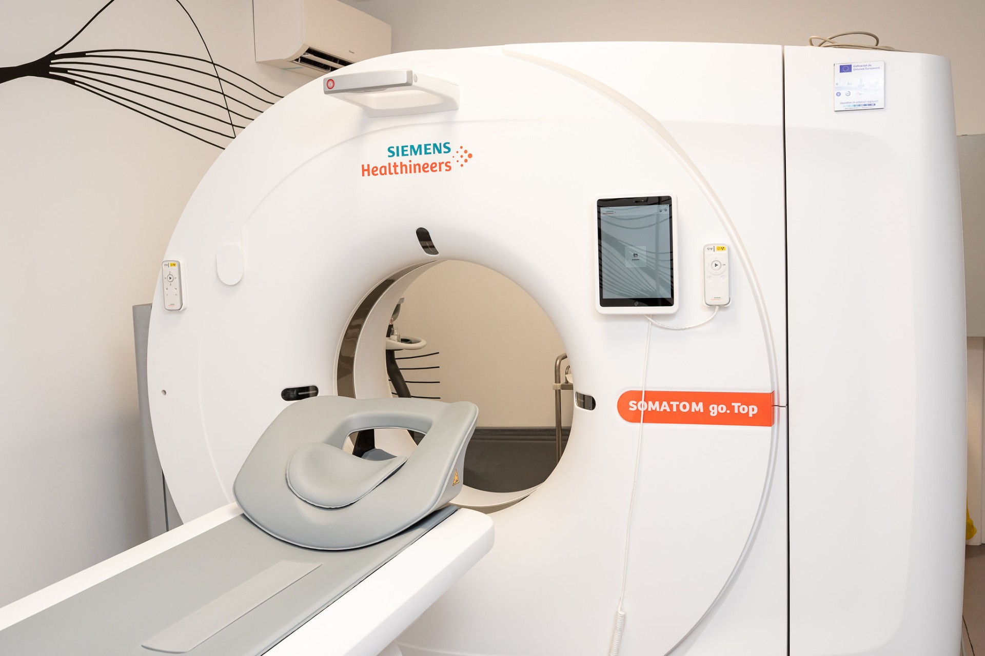 Computer tomograf Siemens Healthineers SOMATOM go.Up la Clinica GRAMA